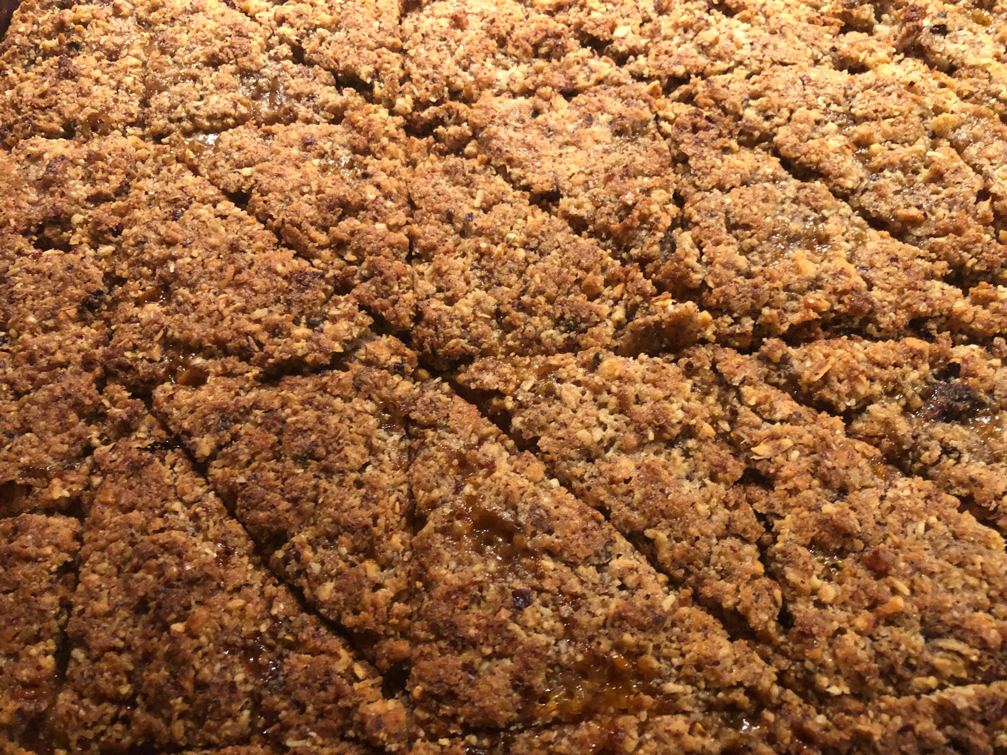 Nussecken als typisches deutsches Weihnachtsgebäck