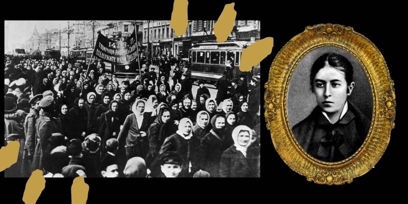 Wera Figner und die Amazonen in St. Petersburg, Demonstration für das Frauenwahlrecht